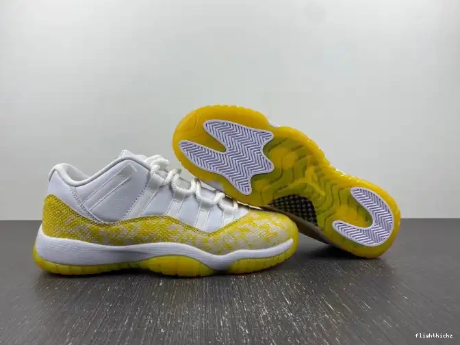 Low Jordan Air Yellow AH7860-107 WMNS Snakeskin 11 0425